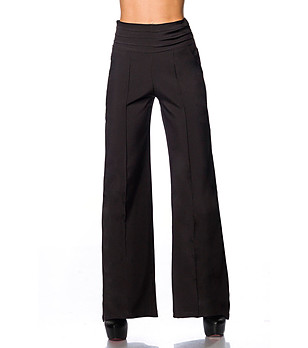 Черен дамски панталон Anatola снимка