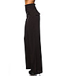 Черен дамски панталон-2 снимка