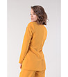 Дамско сако в цвят камел-1 снимка