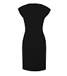Елегантна черна рокля Loretta-1 снимка