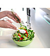 Щипка за салата в зелено и бяло -2 снимка