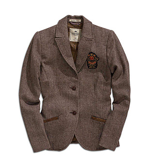 Дамско сако в кафяво Tonia снимка