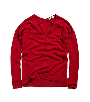 Червена дамска блуза Kellie снимка