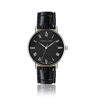 Дамски часовник в сребристо и черно  Désirée снимка
