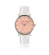 Дамски часовник в сребристо, розово и бяло Allure-0 снимка