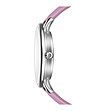 Дамски сребрист часовник с розова каишка Serenity -2 снимка