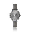 Дамски часовник в сребристо със сива каишка Audrey -0 снимка