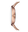 Розовозлатист дамски часовник с кафява допълнителна каишка Chloé-3 снимка