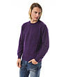 Лилав мъжки пуловер с вълна и кашмир Sammy-2 снимка