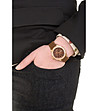 Дамски часовник в розово-златисто и кафяво Marin-1 снимка