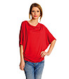 Червена дамска блуза Libia-0 снимка