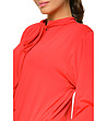 Червена дамска блуза с връзка April-3 снимка