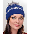 Дамска синя шапка Massima-0 снимка