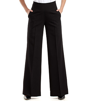 Черен дамски панталон снимка