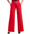 Червен дамски панталон Arleen-0 снимка
