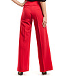 Червен дамски панталон Arleen-1 снимка