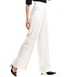 Дамски панталон в цвят екрю Arleen-2 снимка