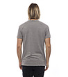 Мъжка сива памучна тениска Rutigliano-1 снимка