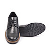 Мъжки черни кожени обувки Ceresara-1 снимка