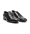 Черни мъжки кожени обувки Alme-2 снимка