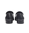 Кожени черни мъжки обувки Amalfi-3 снимка