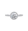 Елегантен позлатен дамски пръстен с кристали Swarovski-0 снимка