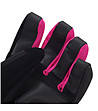 Дамски спортни ръкавици в цвят циклама и черно Rena-2 снимка