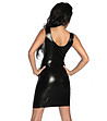 Черна сексапилна рокля Klea-1 снимка