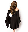 Черна туника-рокля Daneta-1 снимка