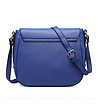 Синя дамска чанта за рамо-1 снимка