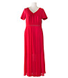 Дълга червена рокля Merci-1 снимка