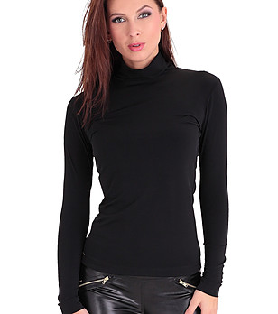 Черна дамска блуза Golf снимка