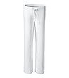 Бяло дамско спортно долнище с памук Alexa-0 снимка