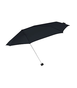 Черен сгъваем чадър устойчив при буря снимка