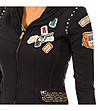 Черно дамско спортно сако Verna-2 снимка