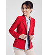 Червено дамско сако Vera-0 снимка