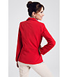 Червено дамско сако Vera-1 снимка