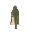 Зелени дамски обувки от естествен велур Adisa-4 снимка