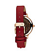 Дамски часовник с червена каишка Alvara-1 снимка