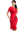 Червена рокля с набори Millie-2 снимка