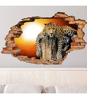 Декоративен стикер Леопард снимка