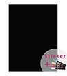Стикер Черна дъска с 4 течни тебешира-2 снимка
