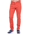 Памучен мъжки оранжев панталон Bernold-0 снимка