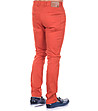 Памучен мъжки оранжев панталон Bernold-3 снимка