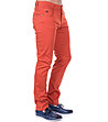 Памучен мъжки оранжев панталон Bernold-4 снимка