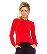 Червена дамска блуза Palmira-0 снимка