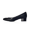 Дамски черни обувки от естествена кожа-3 снимка