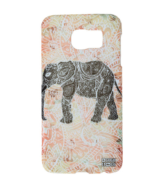 Твърд гръб протектор за телефон Samsung Galaxy S6 с принт Indian elephant снимка