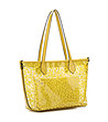 Жълта прозрачна дамска чанта Wilma-2 снимка