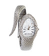 Дамски часовник-гривна с покритие от бяло злато -0 снимка
